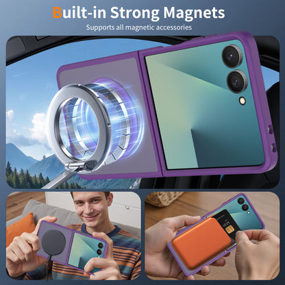 Magsafe Compatible Matte Case for Samsung Galaxy Z Flip 8