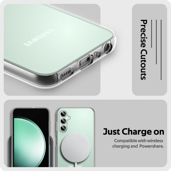 Clear Gel Case for Samsung Galaxy S23 FE