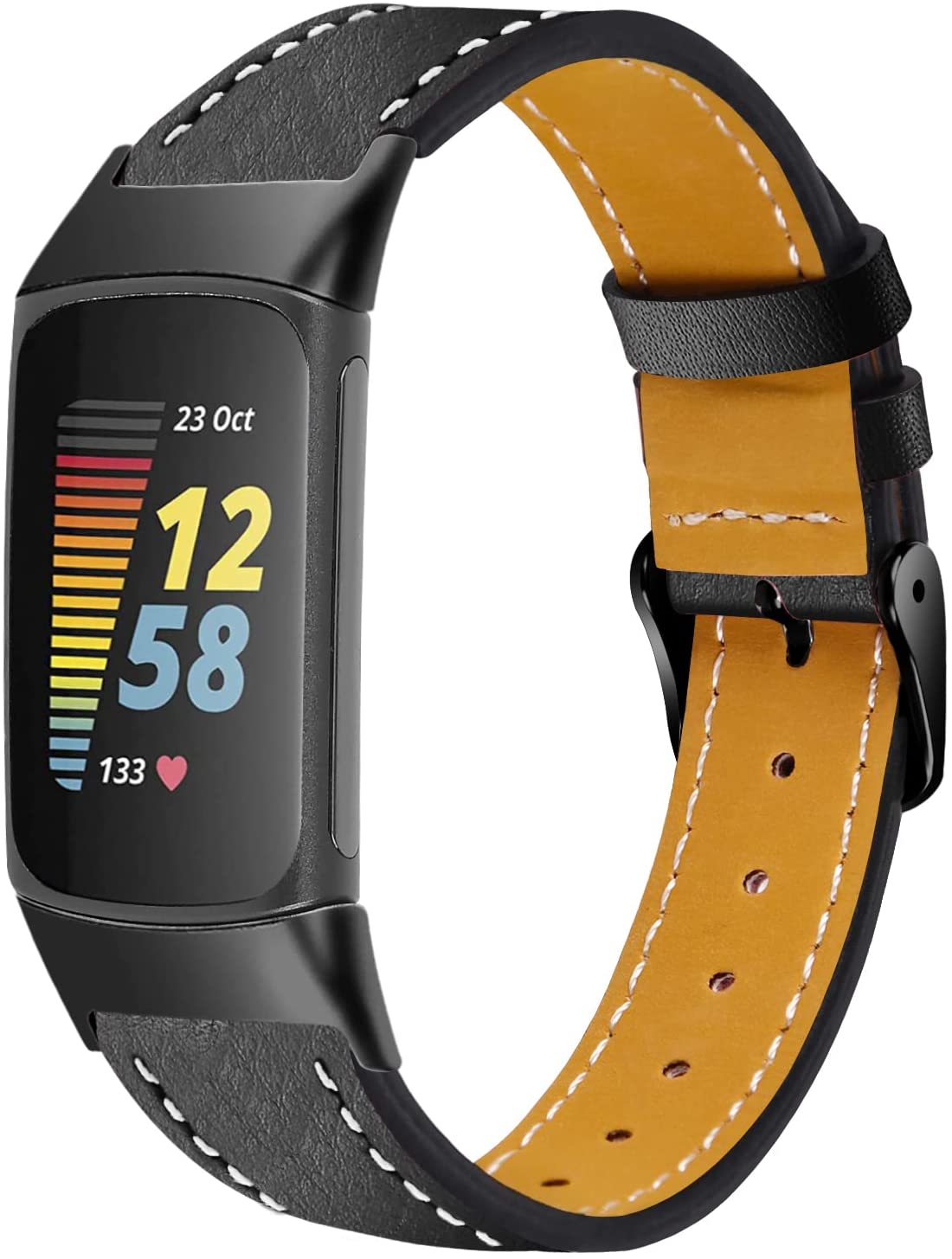 Leather Band for Fitbit Charge 5