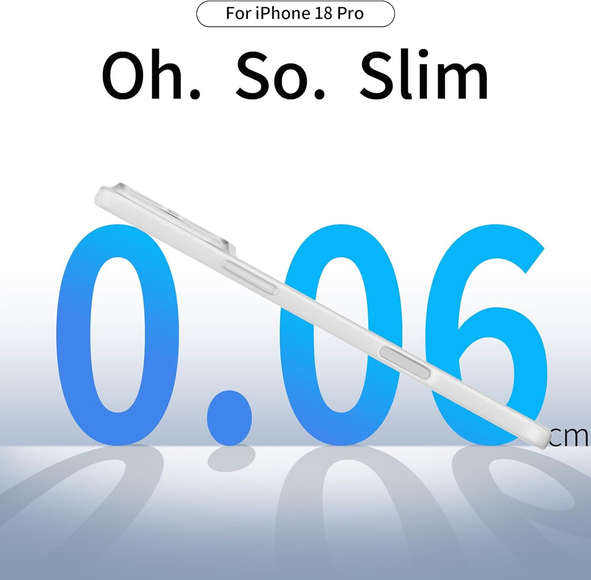 Ultra Thin Case for iPhone 18 Pro Max