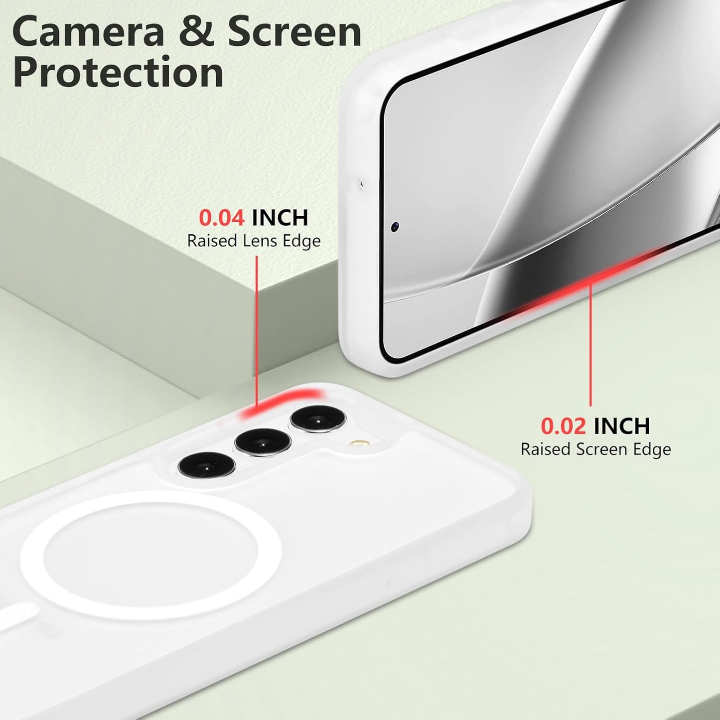 Matte Magsafe Compatible Case for Samsung Galaxy S22