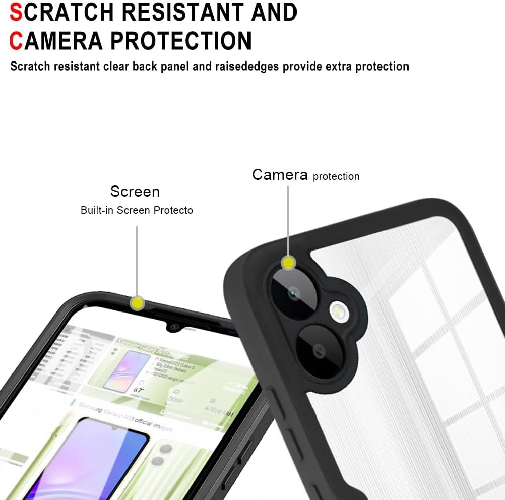 360 Thin Protection Case for Samsung Galaxy A08