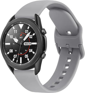 Original Smooth Rubber Strap for Samsung Galaxy Watch 22mm