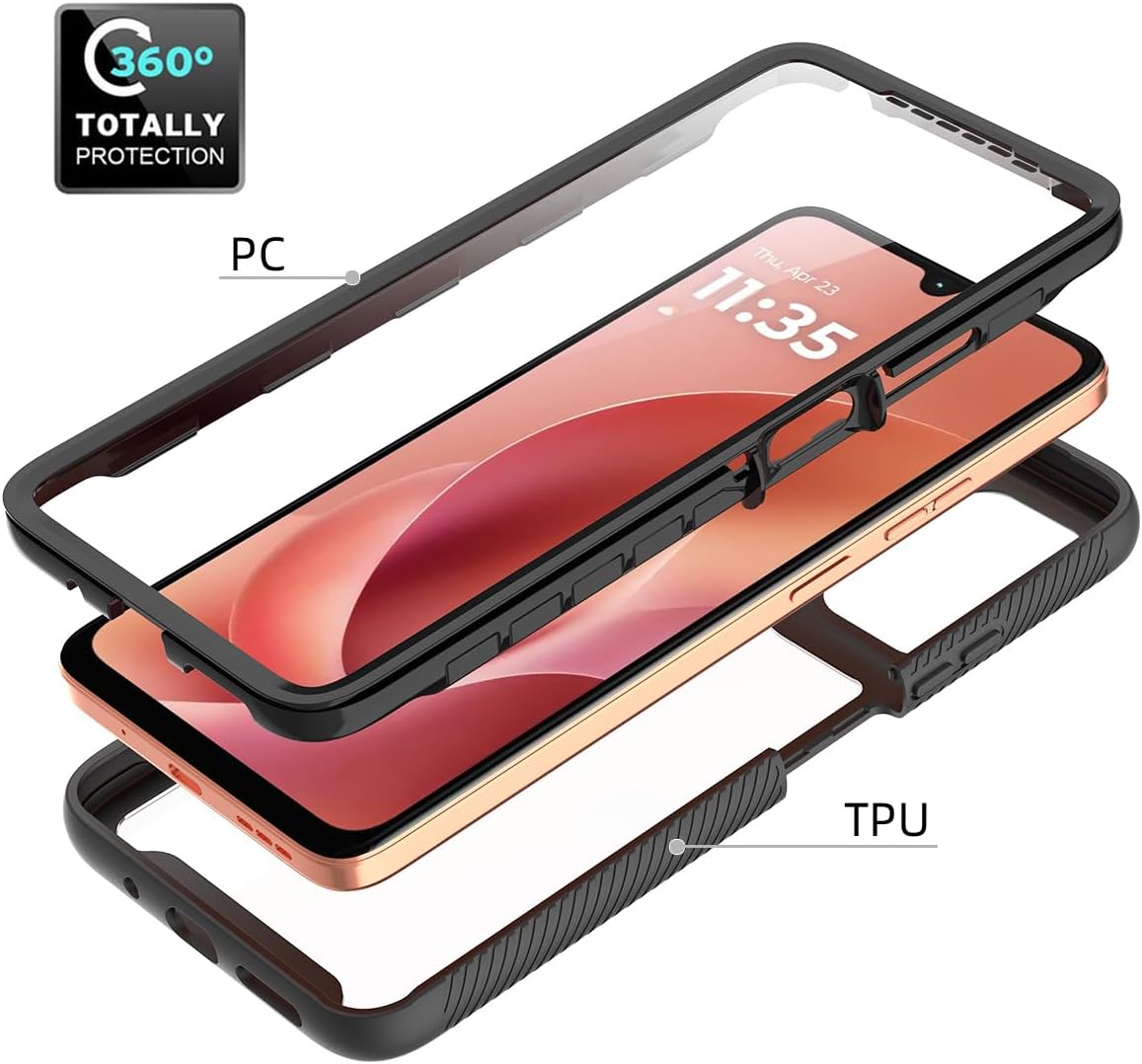 360 Protection Case for Motorola Moto G06