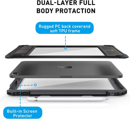 iPad 10.9 Waterproof case Shockproof Cover 4th 5th gen - Shellbox