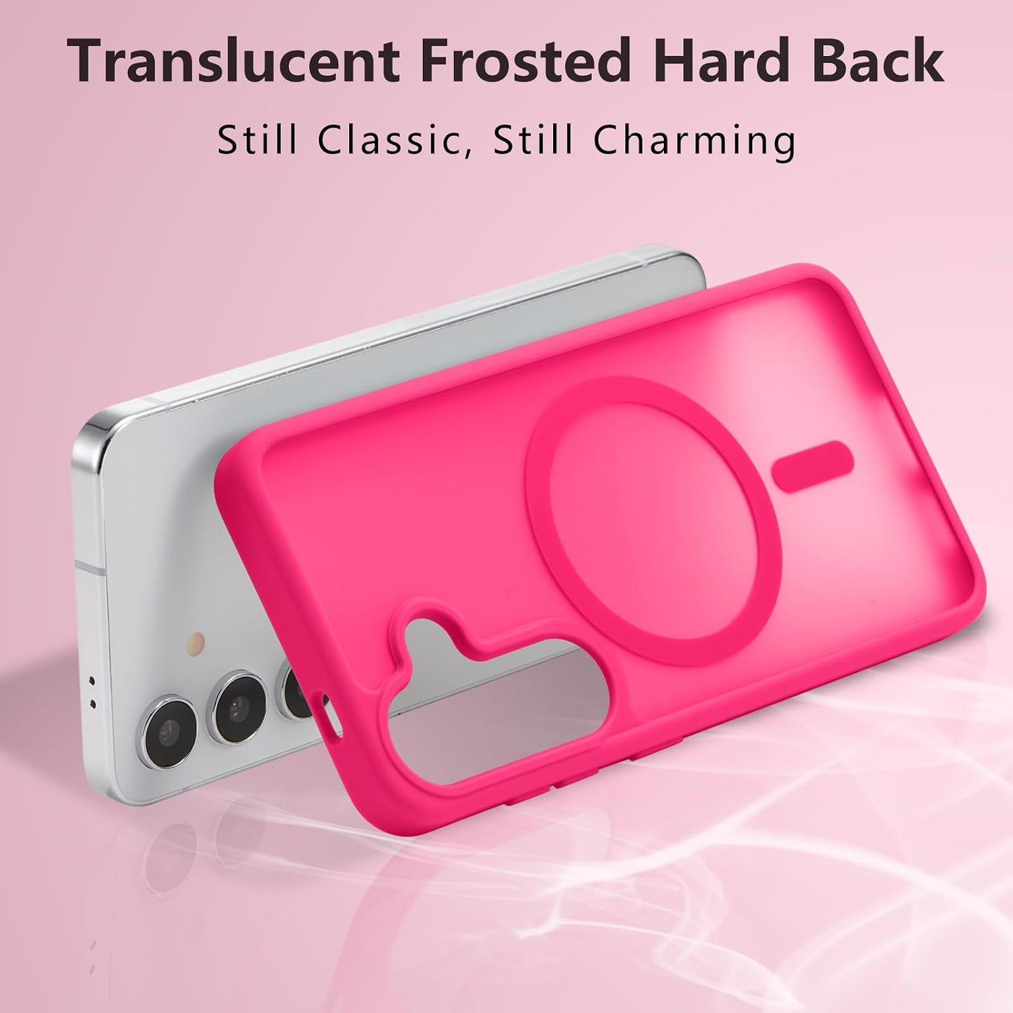 Matte Magsafe Compatible Case for Samsung Galaxy S24