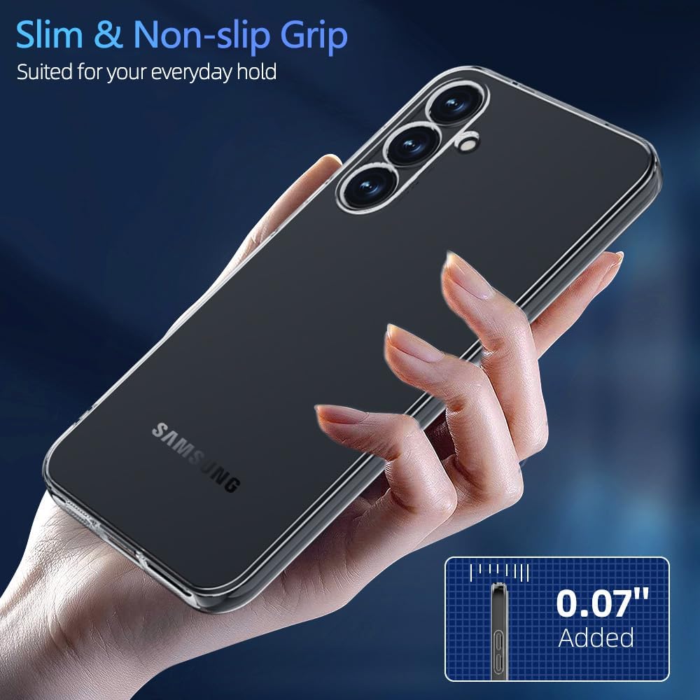 Clear Gel Case for Samsung Galaxy S21 FE