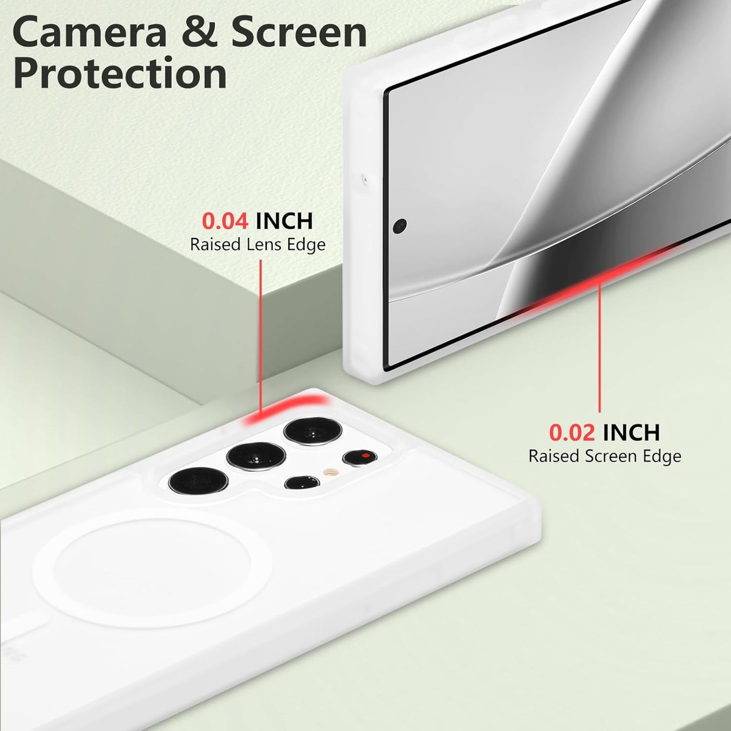 Matte Magsafe Compatible Case for Samsung Galaxy S23 Ultra