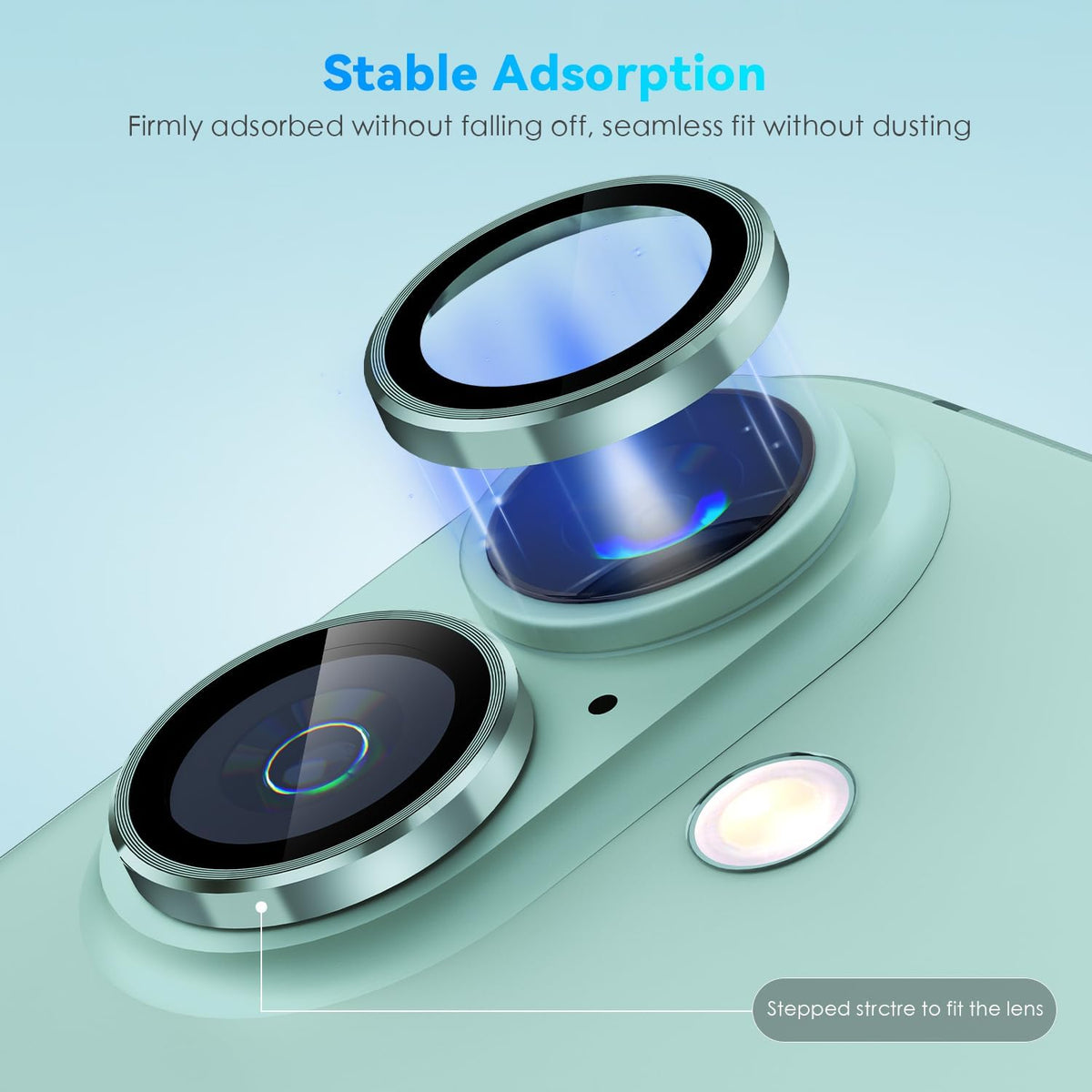 Camera Lens Protector Alloy Frame for iPhone 16