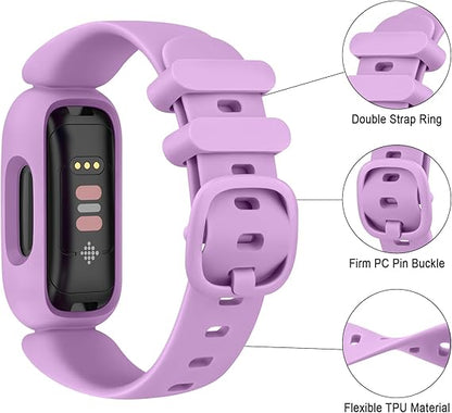 Rubber Strap / Case for Fitbit Ace 3