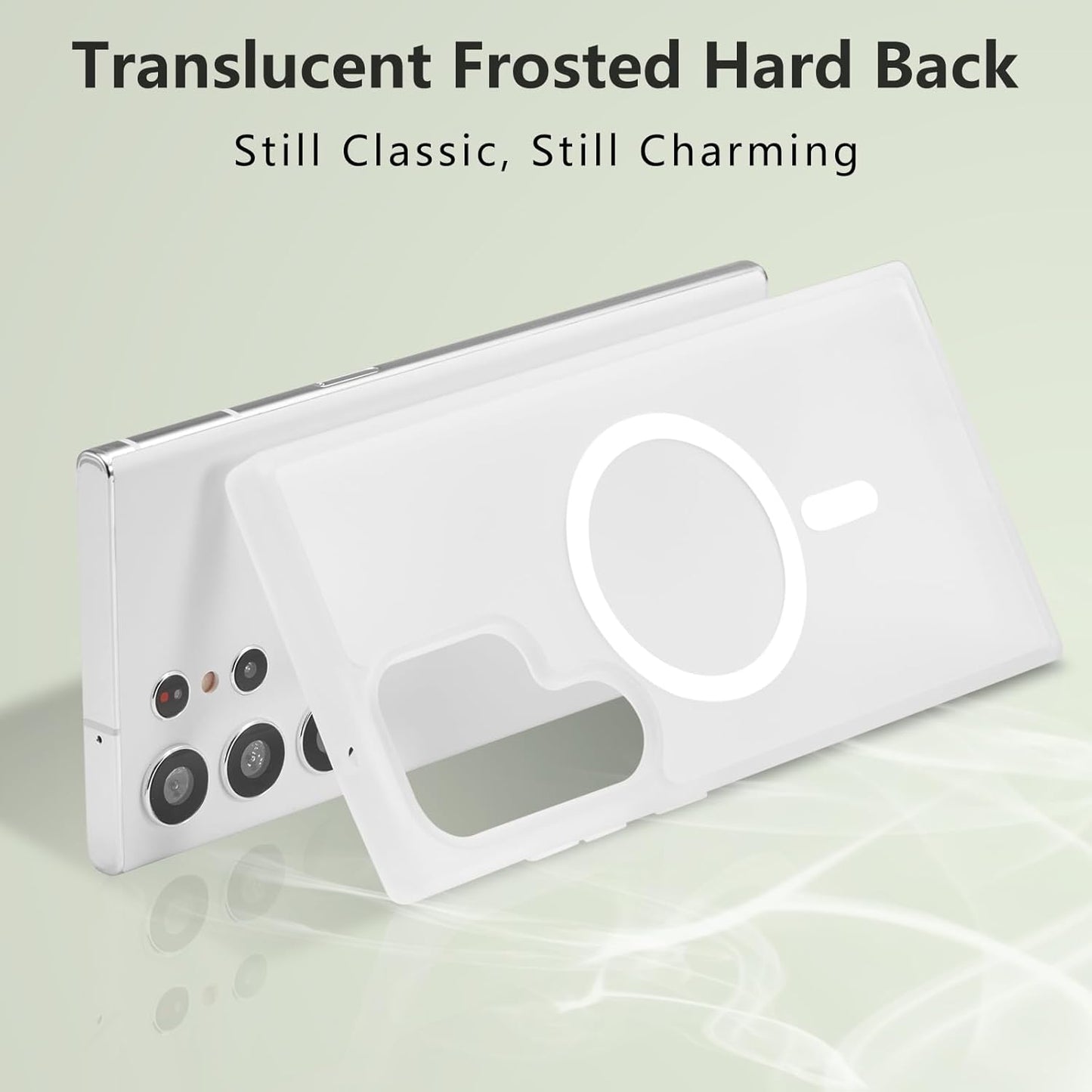 Matte Magsafe Compatible Case for Samsung Galaxy S23 Ultra