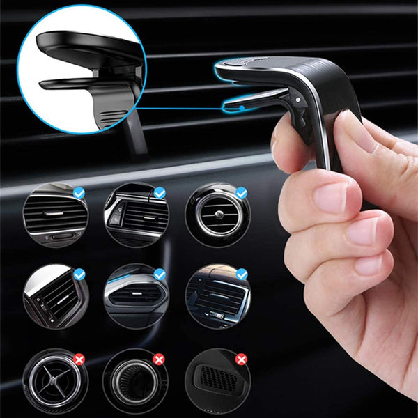 Magnetic Vent Phone Holder Clip