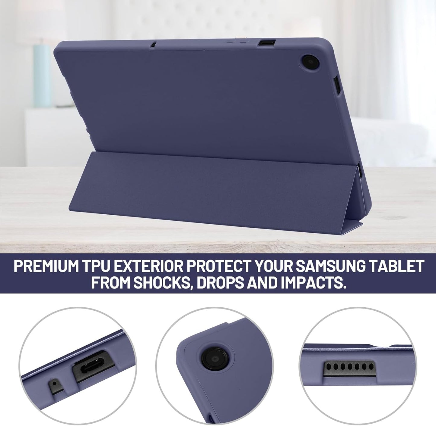 Slim Flip Case Cover for Samsung Galaxy Tab A11 (8.7")