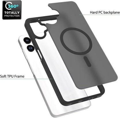 Matte Magsafe Compatible Case for Samsung Galaxy A06 4G