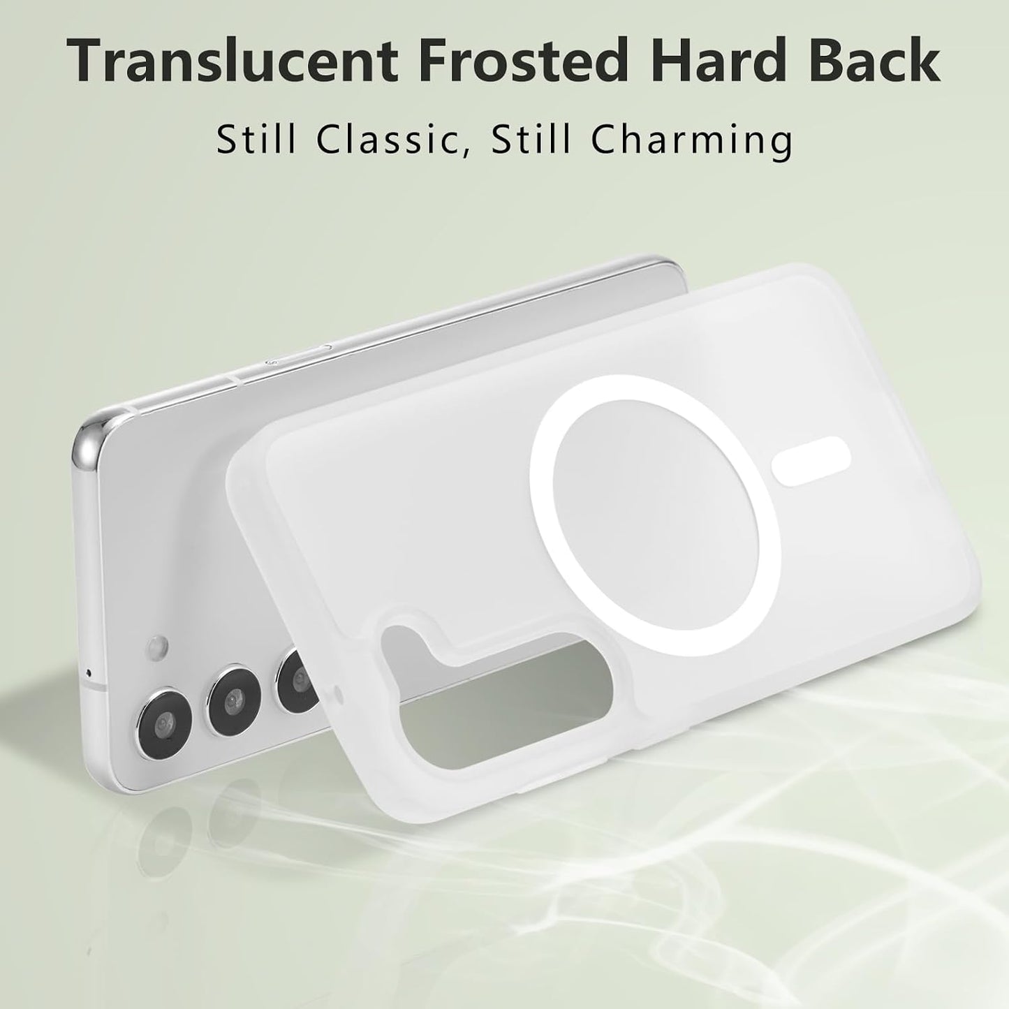 Matte Magsafe Compatible Case for Samsung Galaxy S22