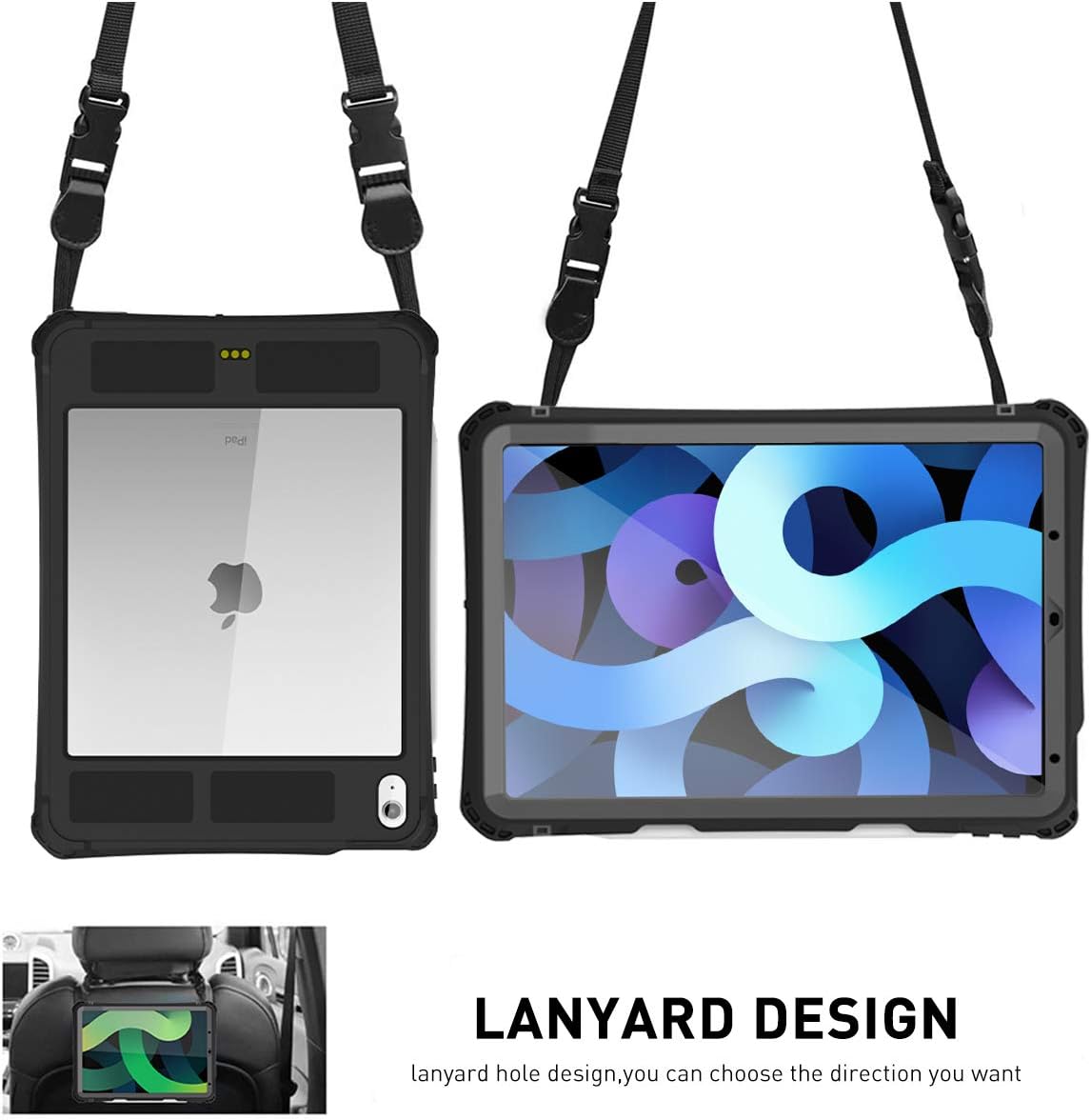 iPad 10.9 Waterproof case Shockproof Cover 4th 5th gen - Shellbox