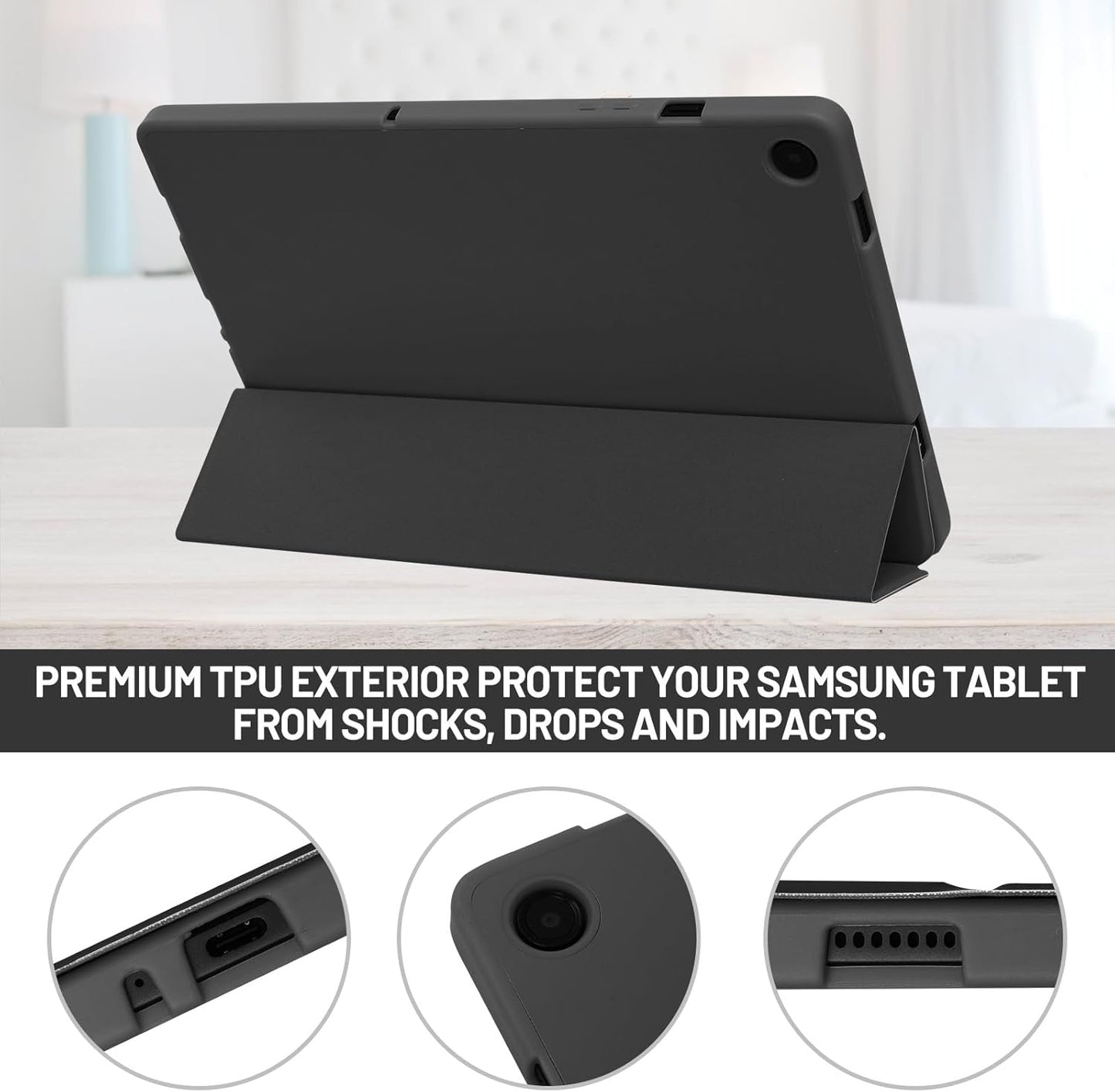 Slim Flip Case Cover for Samsung Galaxy Tab A11 (8.7")