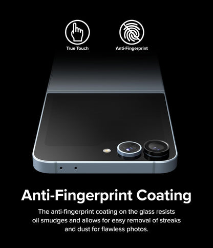 Camera Lens Protector Alloy Frame for Z Flip 6