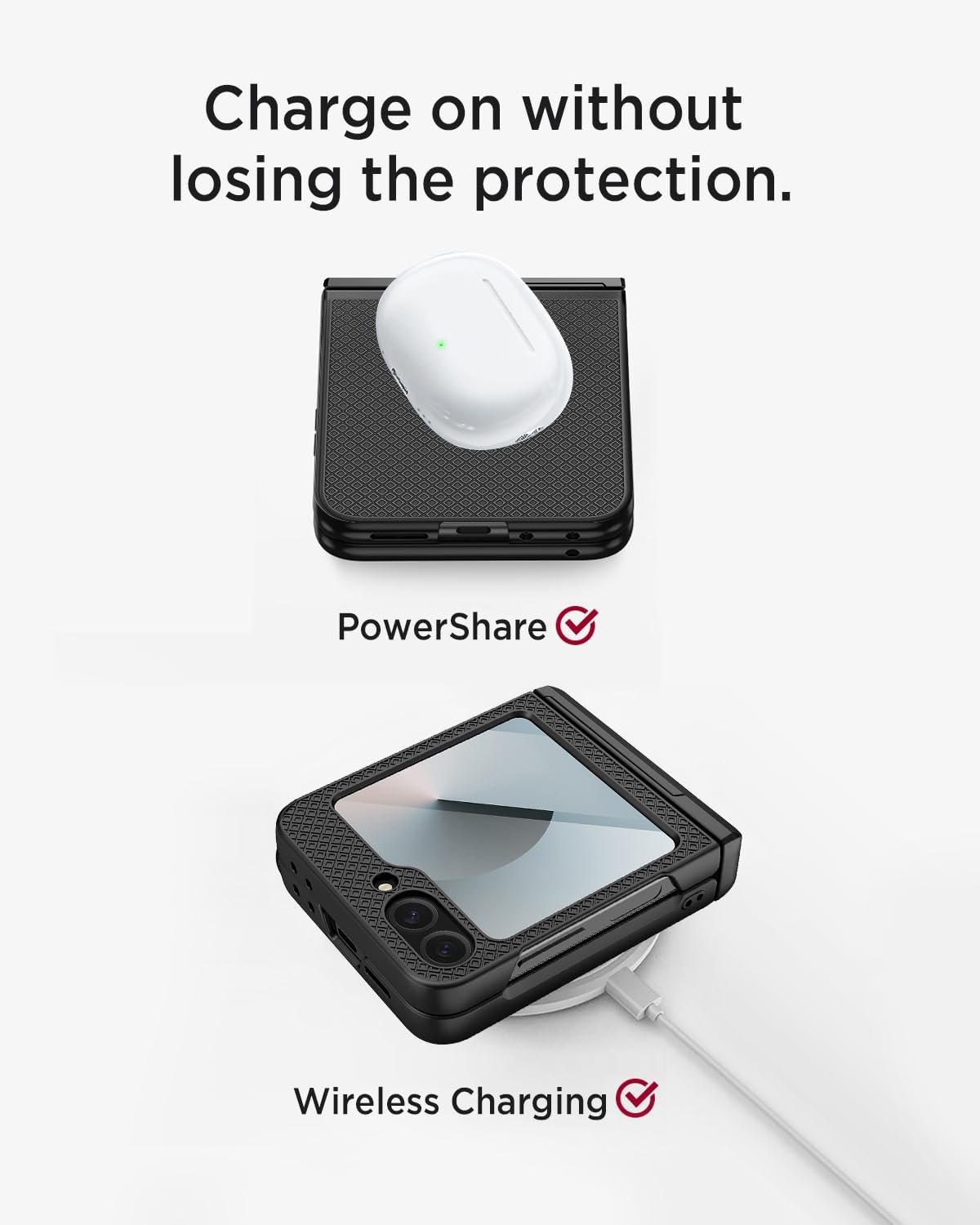 360 Protection Case for Samsung Galaxy Z Flip 6