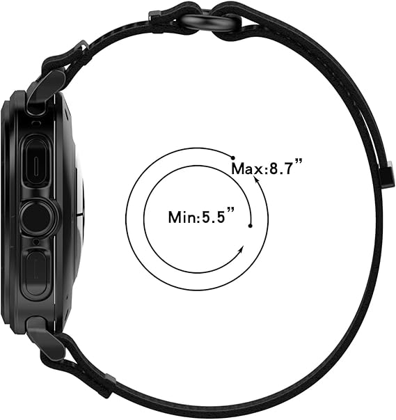 Nylon Velcro Strap for Samsung Galaxy Watch Ultra (2025)