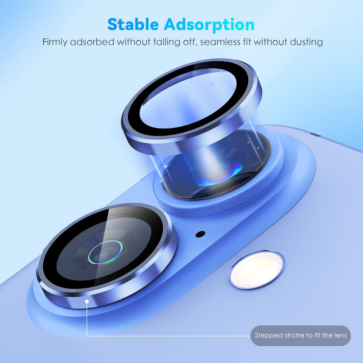 Camera Lens Protector Alloy Frame for iPhone 16