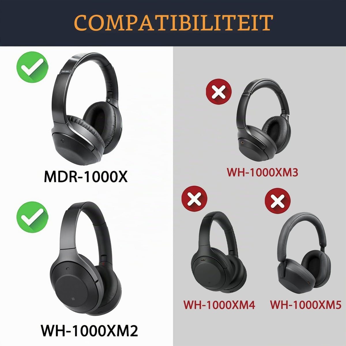 Headphone Headband Replacement for Sony WH-1000XM2