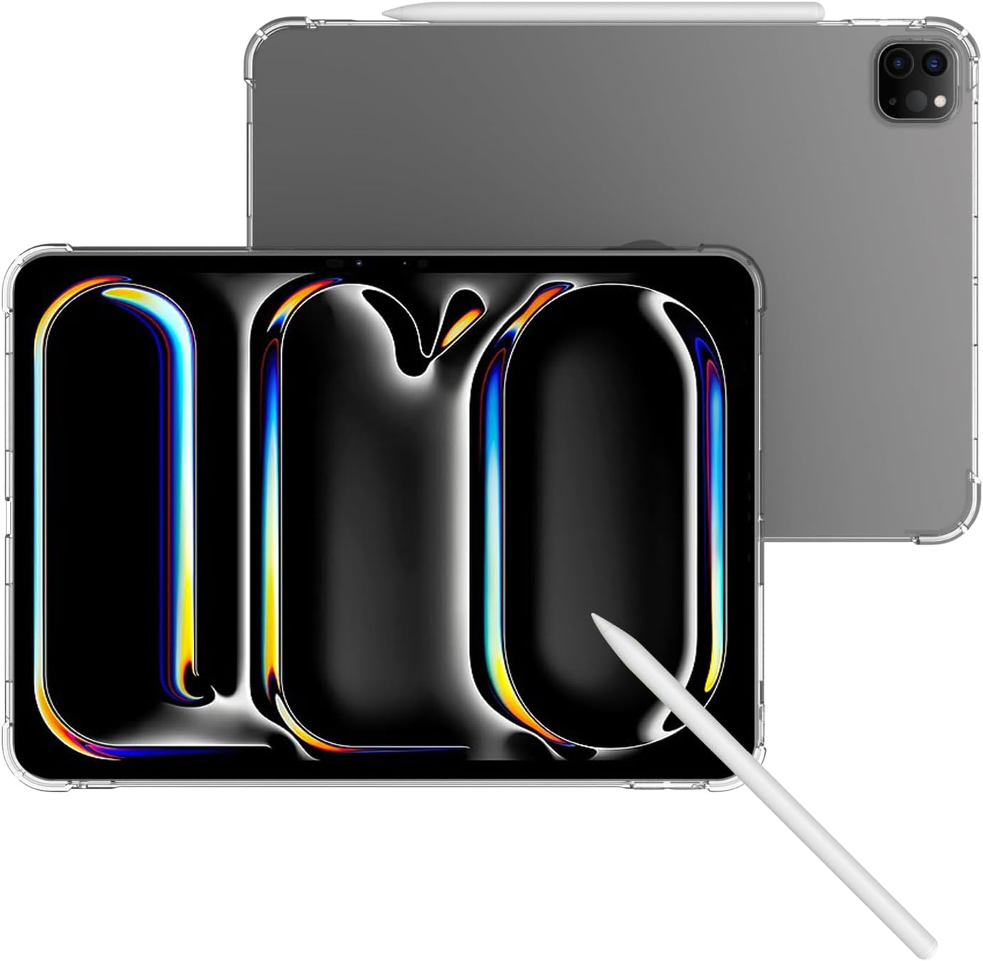 Clear Bumper Case for iPad Pro 13" M4 (2024)