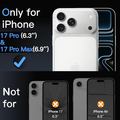 Camera Lens Protector Alloy Frame for iPhone 17 Pro Max