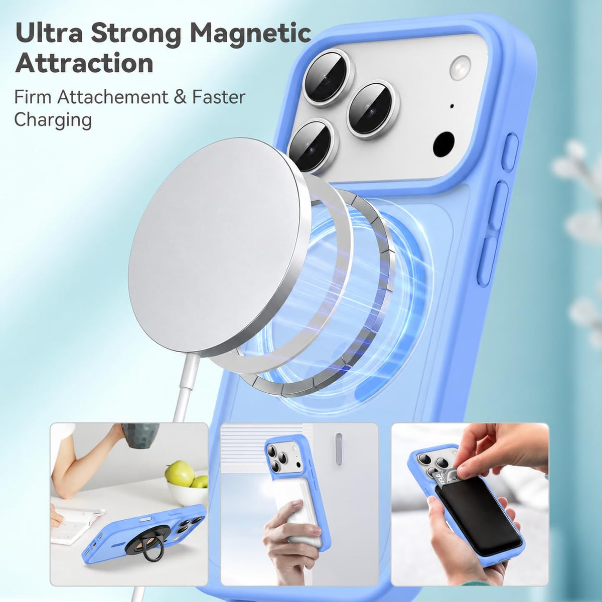 Matte Magsafe Compatible Case for iPhone 18 Pro Max