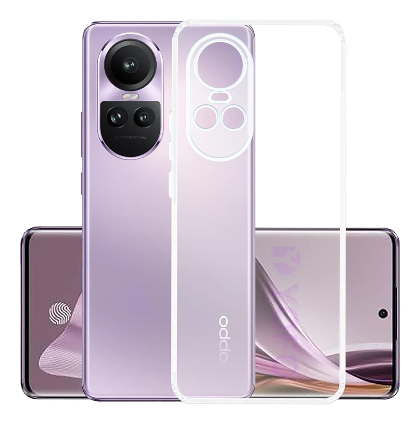 Clear case for Oppo Reno 10 Pro 5G