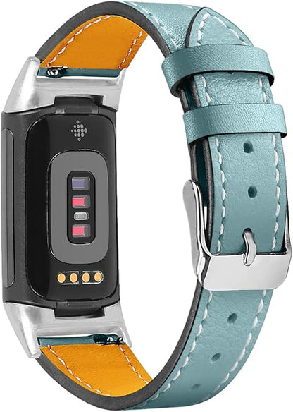 Leather Band for Fitbit Charge 6