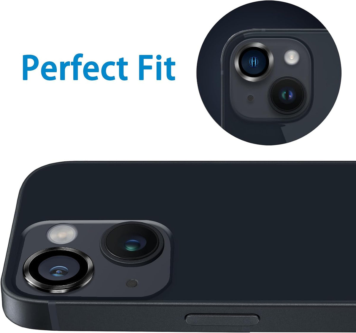 Camera Lens Protector Alloy Frame for iPhone 14