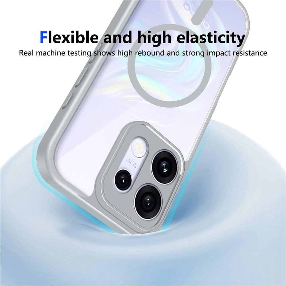 Magsafe Compatible Transparent Clear Case for Oppo Reno 16 Pro 5G
