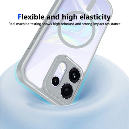 Magsafe Compatible Transparent Clear Case for Oppo Reno 16 Pro 5G