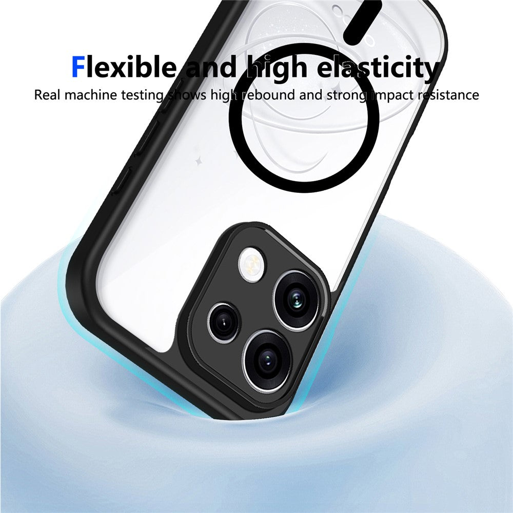 Magsafe Transparent Clear Case for Oppo Reno 16 F 5G
