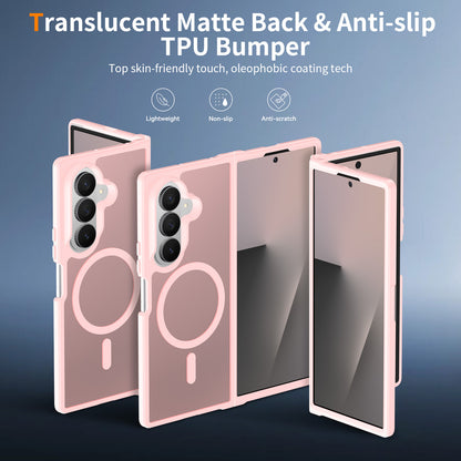 Magsafe Compatible Matte Case for Samsung Galaxy Z Fold 7