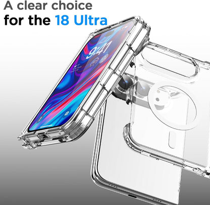 Magsafe Compatible Clear Case for iPhone 18 Duo