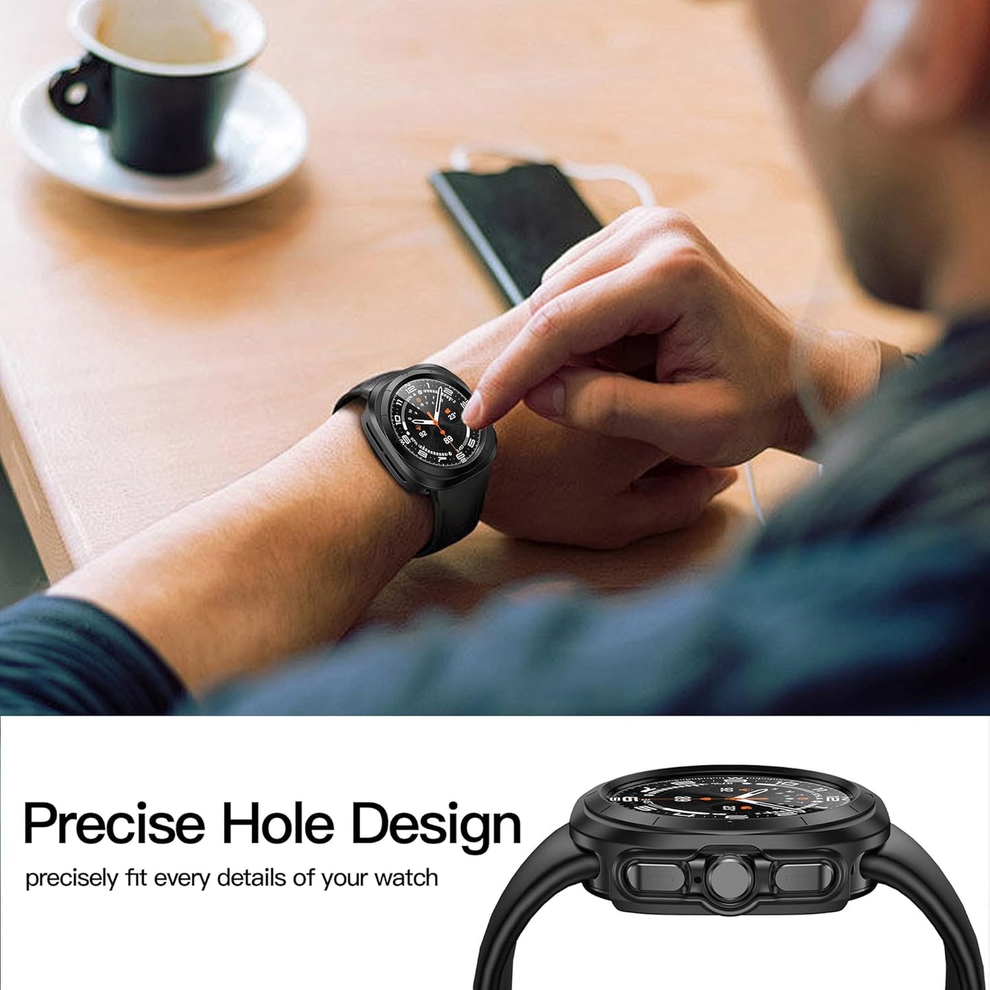 Protective TPU Case for Samsung Galaxy Watch Ultra