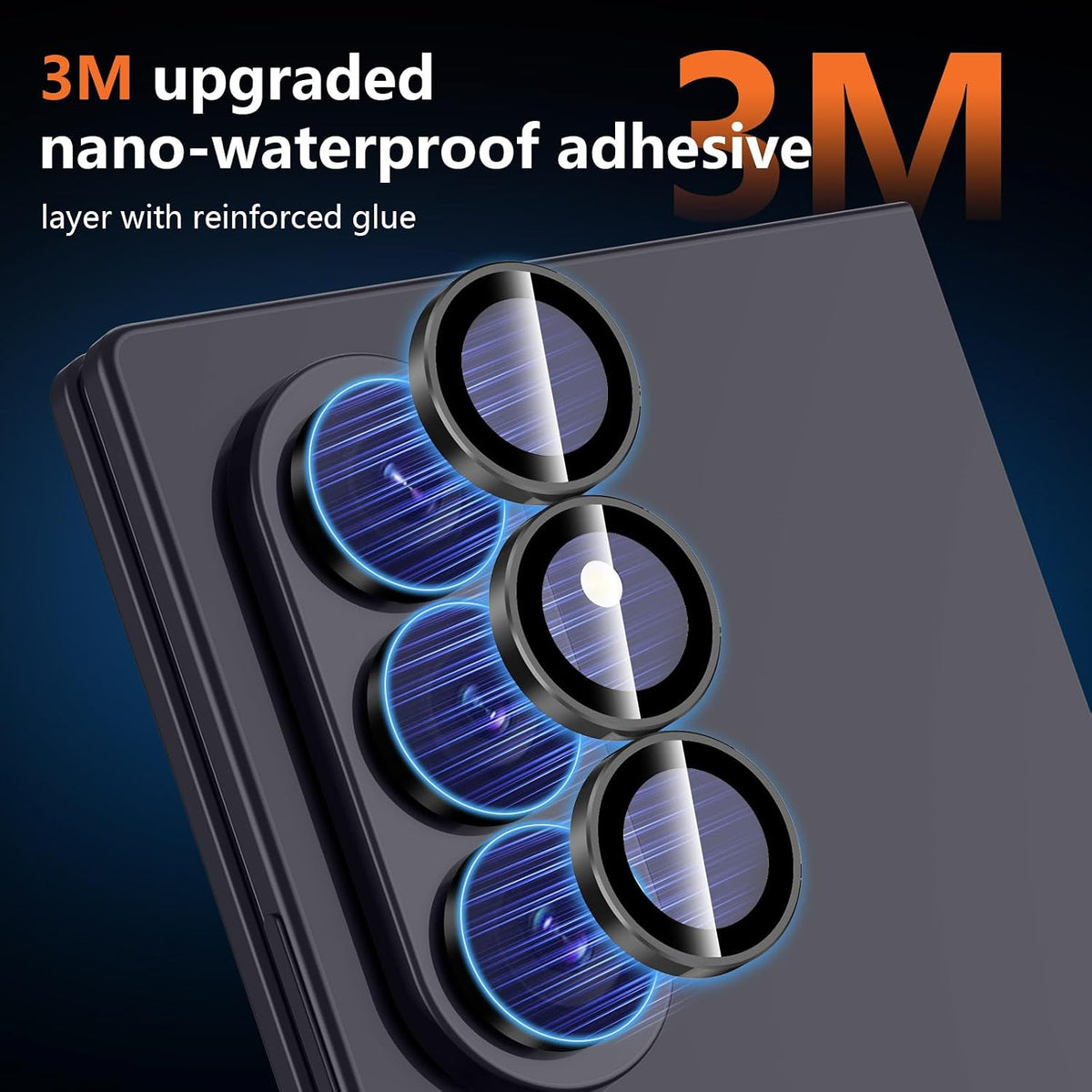 Camera Lens Protector Alloy Frame for Z Fold 8 Ultra