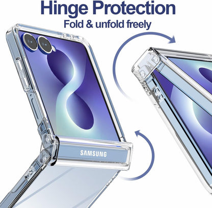 Clear Hinge Protection Case for Samsung Galaxy Z Flip 8