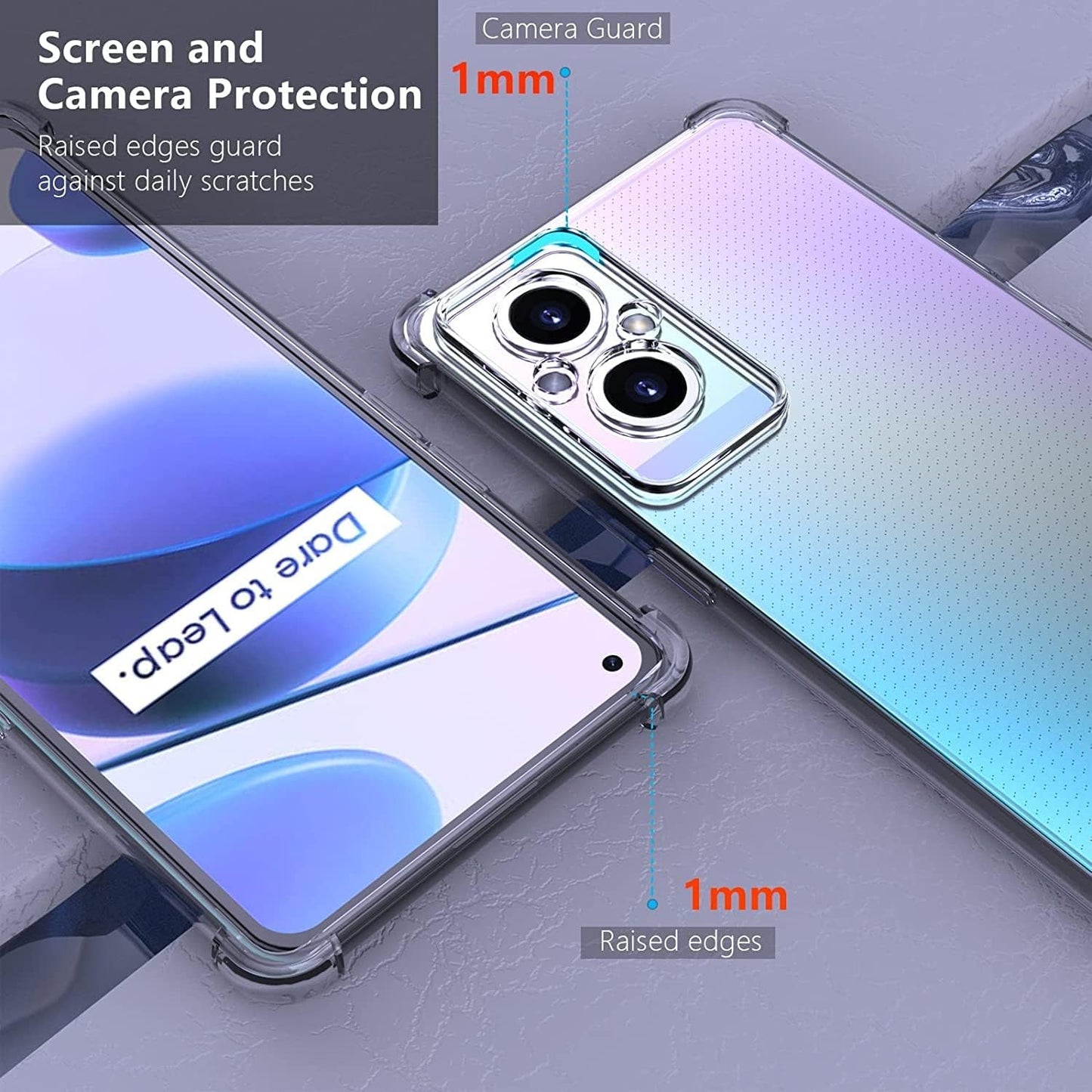 Bumper Clear Case for OPPO A96 5G