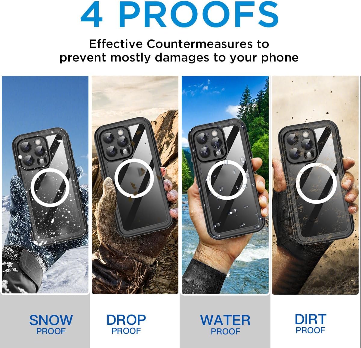 iPhone 16 Pro Max Waterproof case Redpepper Magsafe cover