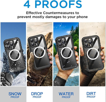 iPhone 16 Pro Max Waterproof case Redpepper Magsafe cover