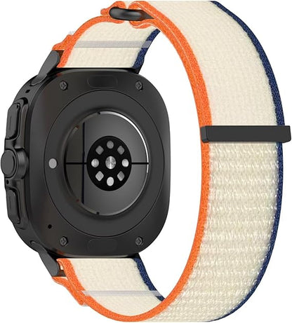 Nylon Velcro Strap for Samsung Galaxy Watch Ultra (2025)