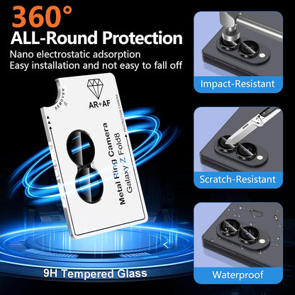 Camera Lens Protector Alloy Frame for Z Fold 8