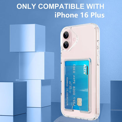 Clear Card case for iPhone 16 Plus