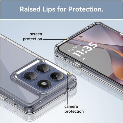 Transparent Clear Case for Motorola Edge 60