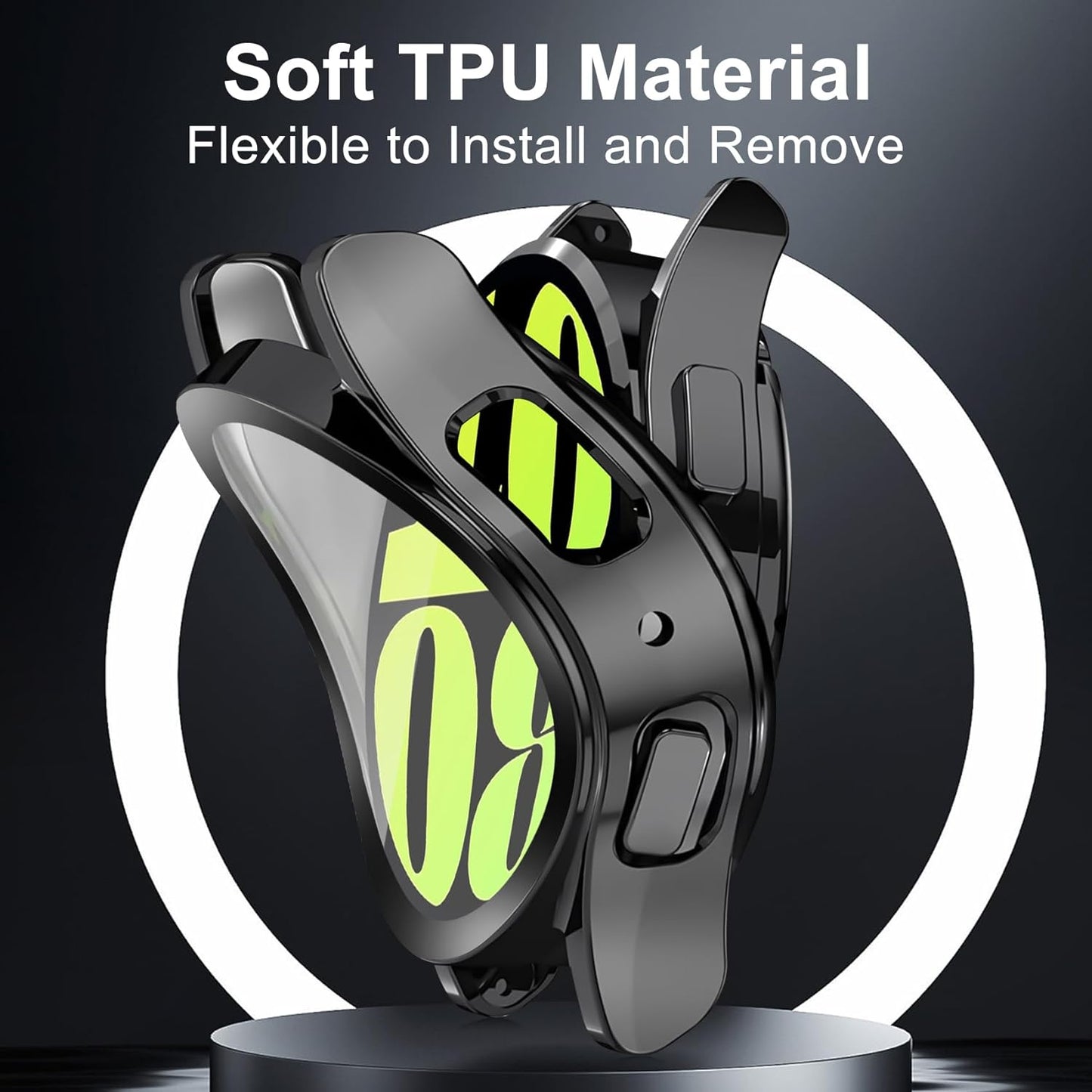 Clear TPU Case for Samsung Galaxy Watch 7 (40mm)