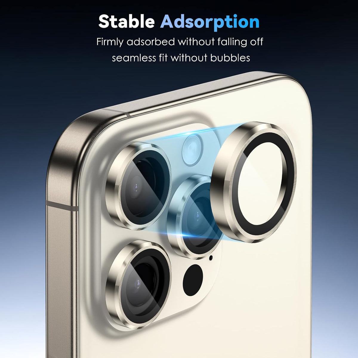 Camera Lens Protector Alloy Frame for iPhone 16 Pro