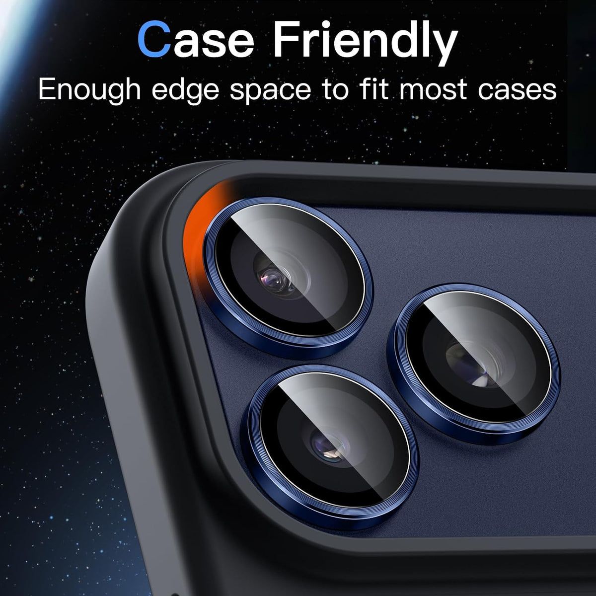 Camera Lens Protector Alloy Frame for iPhone 17 Pro Max